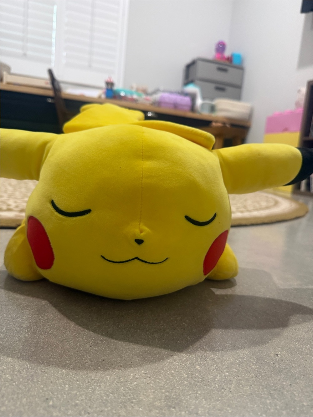 Pokemon Yellow Pikachu Plush with Red Cheeks